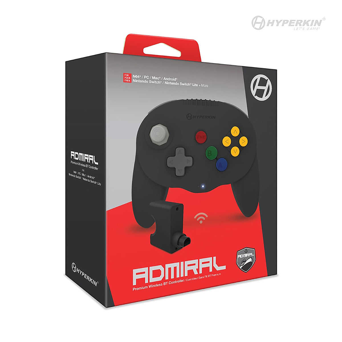 Admiral Premium BT Controller - Black