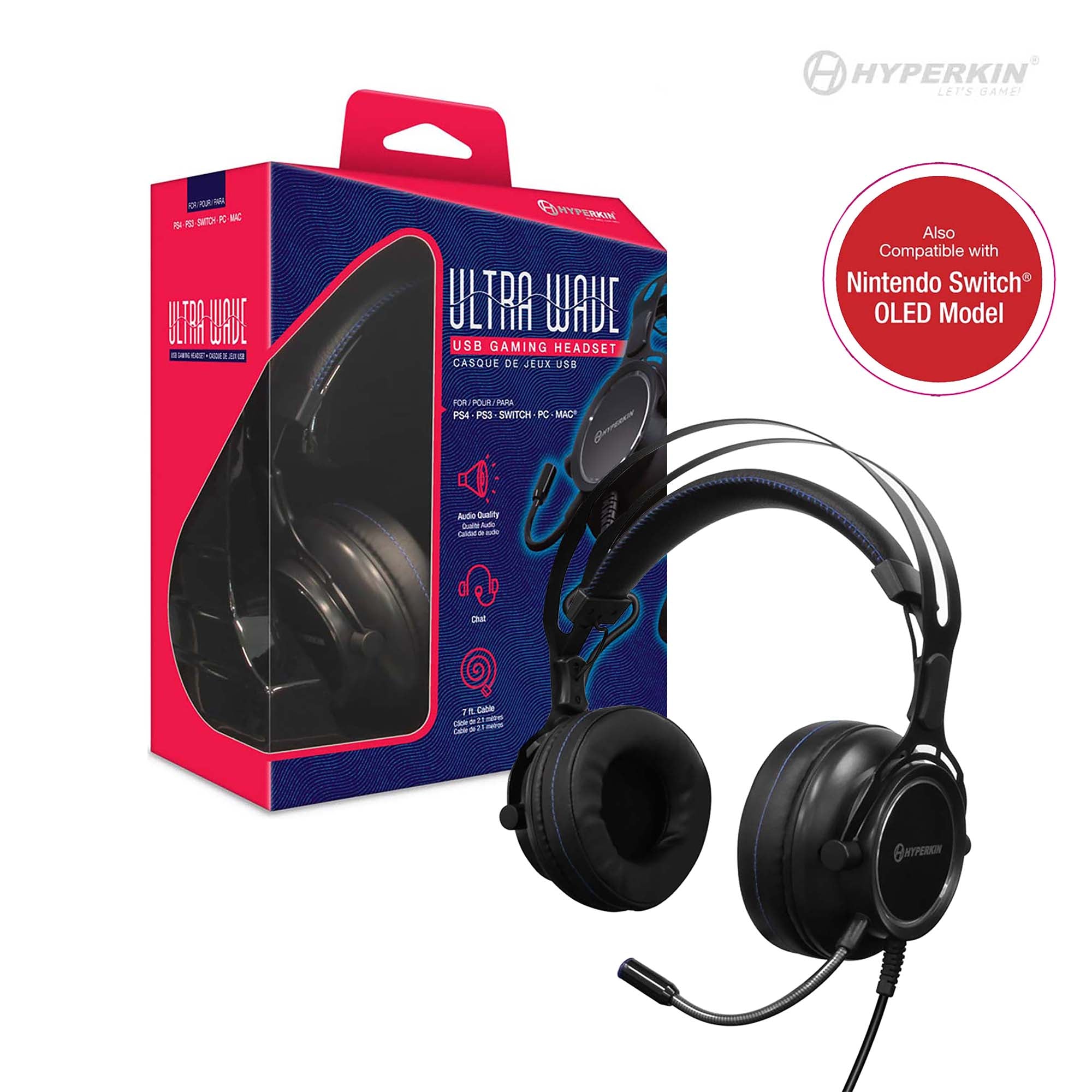 UltraWave USB Gaming Headset