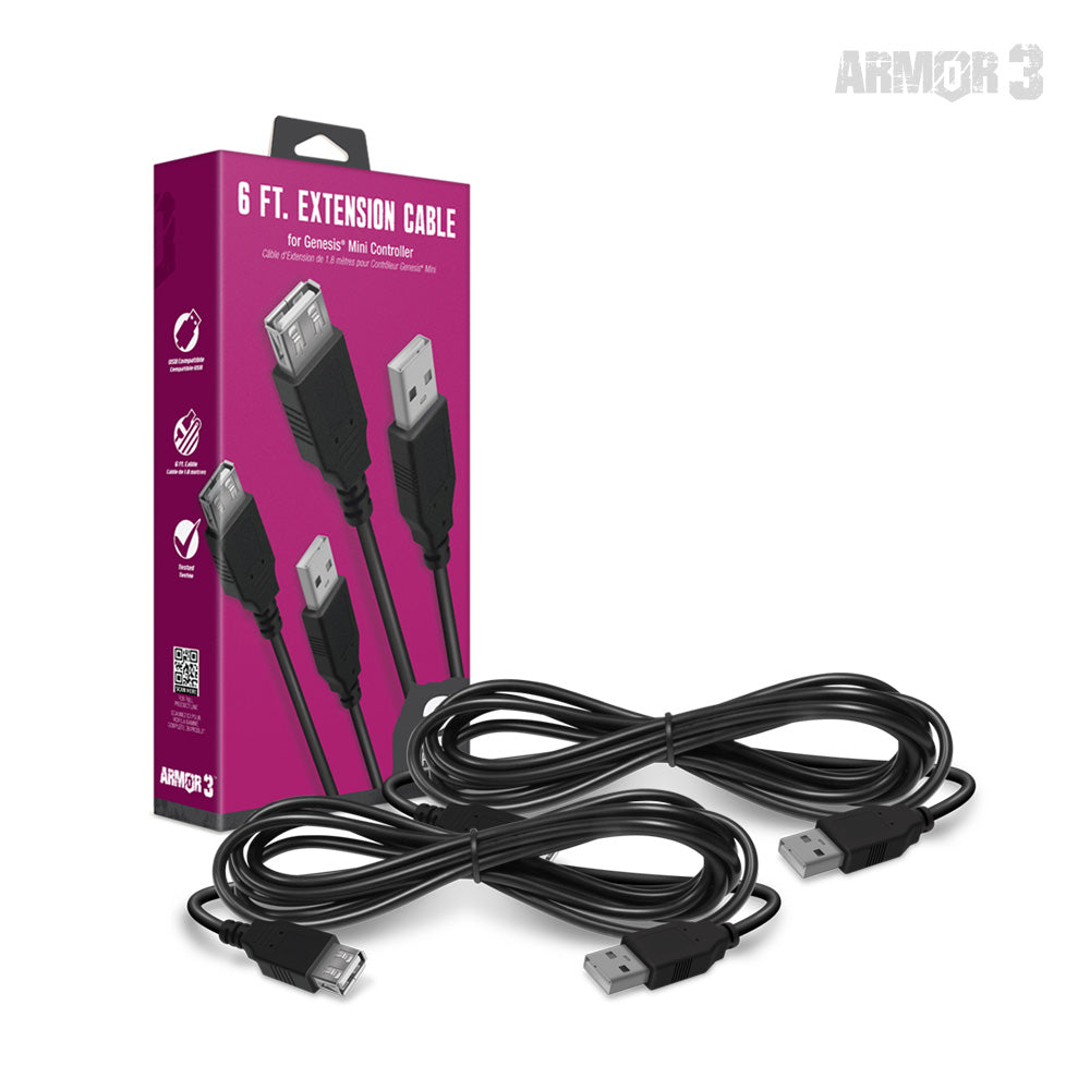 Extension Cable (6 ft - 2 Pk.)
