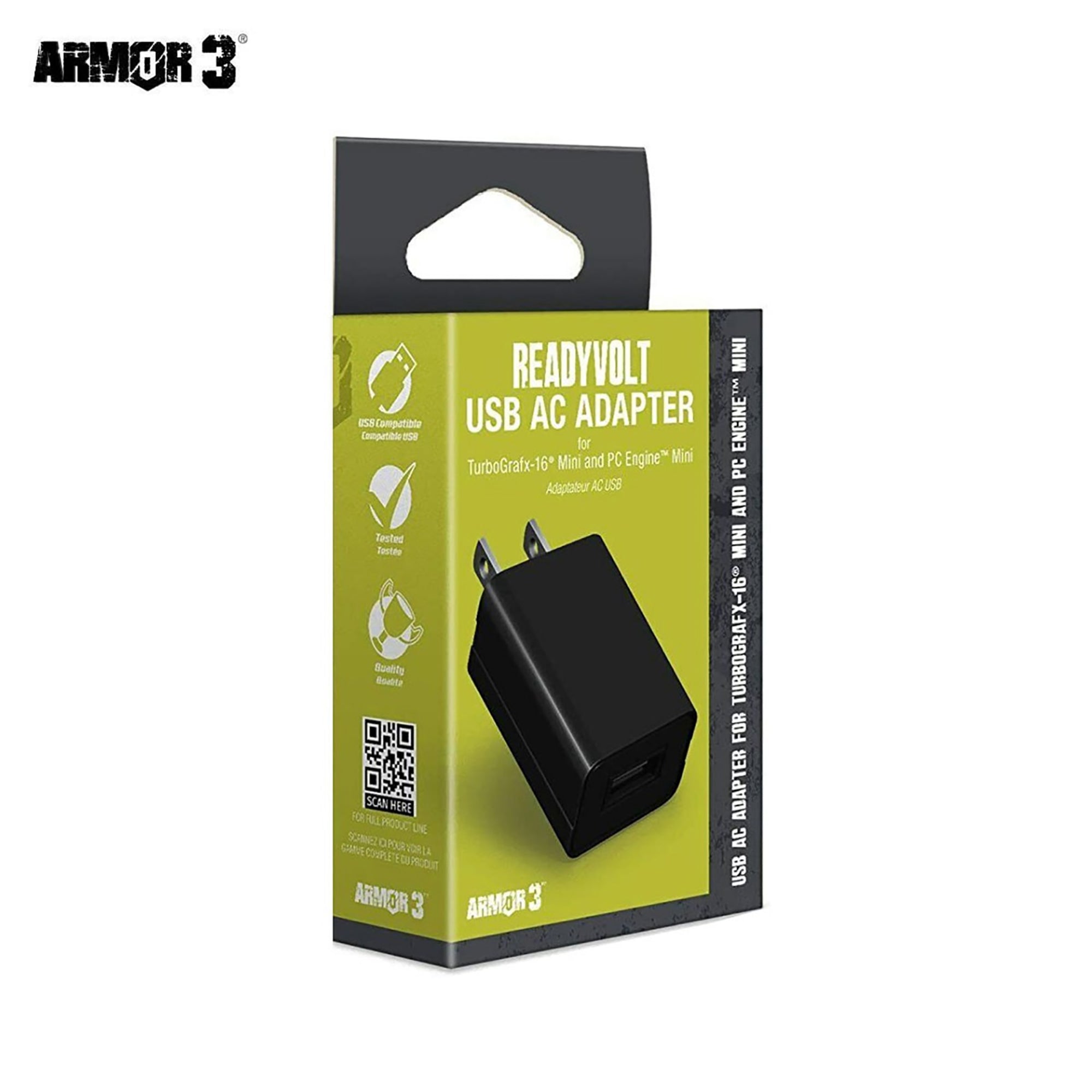"ReadyVolt" USB AC Adapter