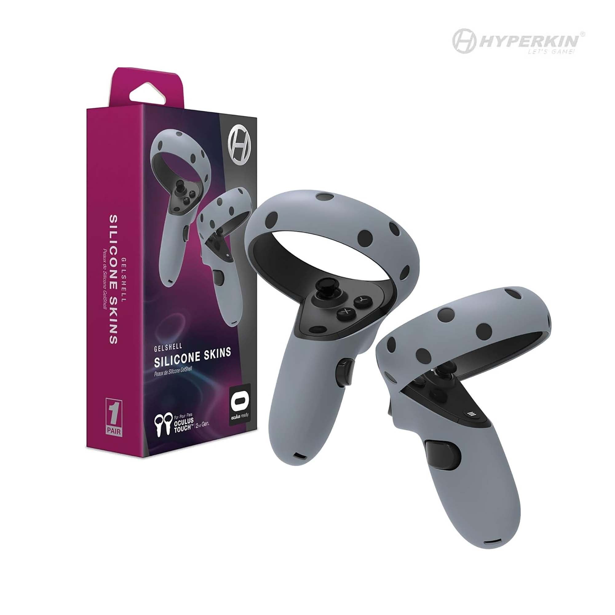 GelShell Silicone Skins 2nd gen. 1 Pair - Gray
