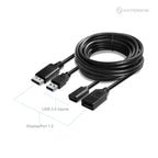 2 in 1 VR Extension Cable (9 ft)
