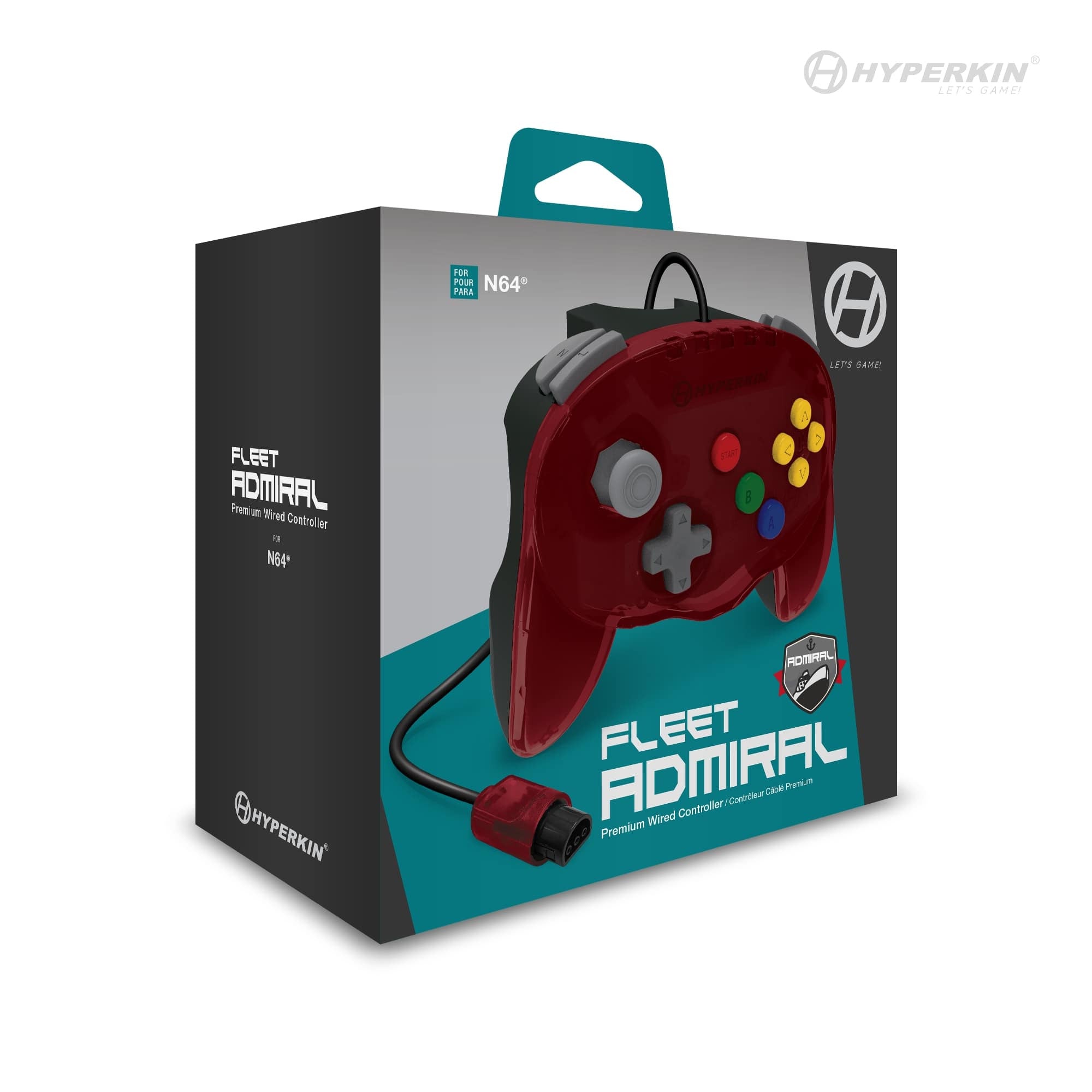 "Fleet Admiral" Premium Wired Controller - Fire Fleet