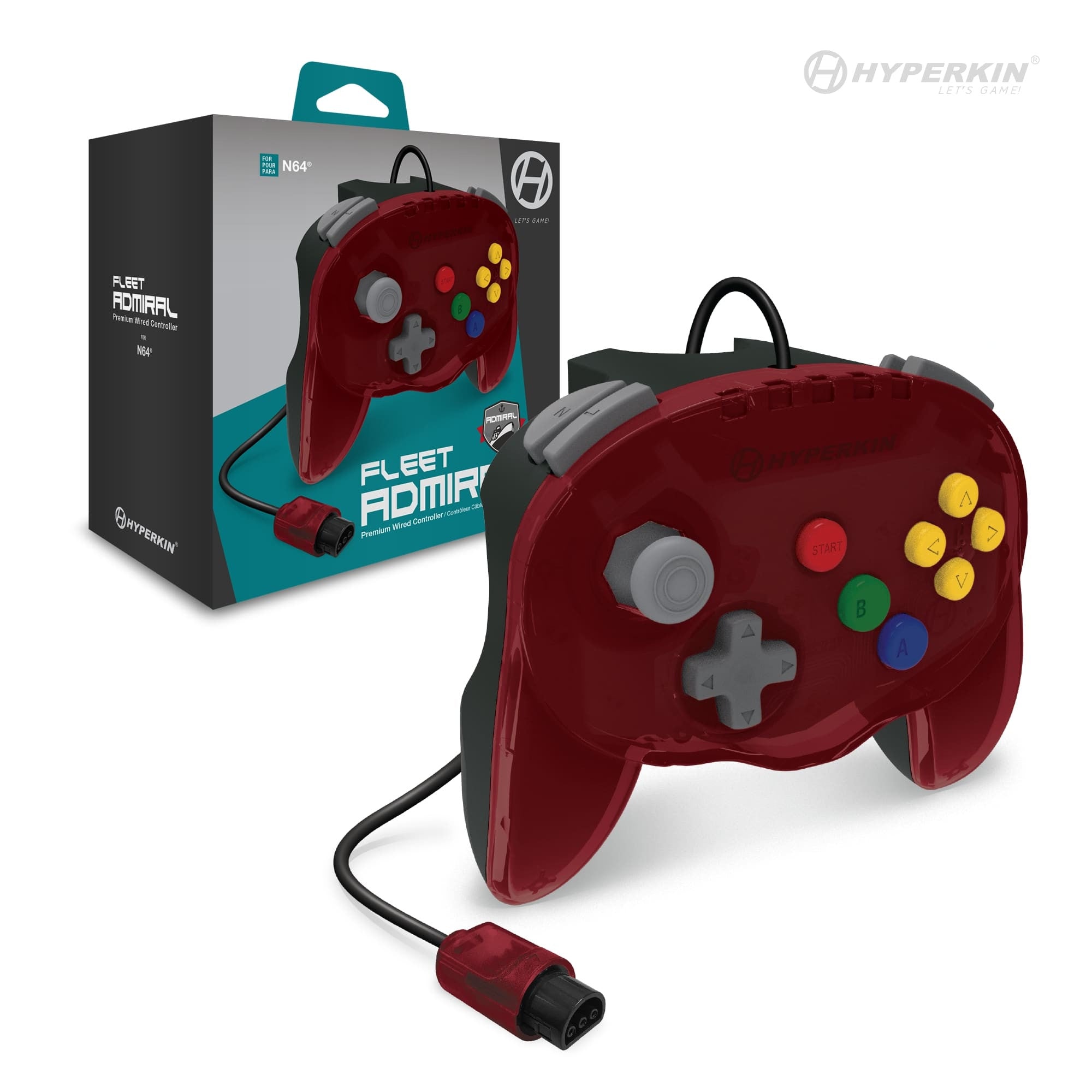 "Fleet Admiral" Premium Wired Controller - Fire Fleet