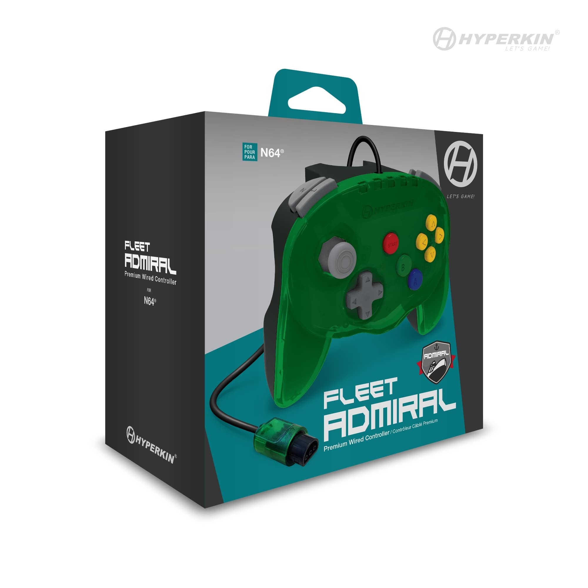 "Fleet Admiral" Premium Wired Controller - Jade Fleet