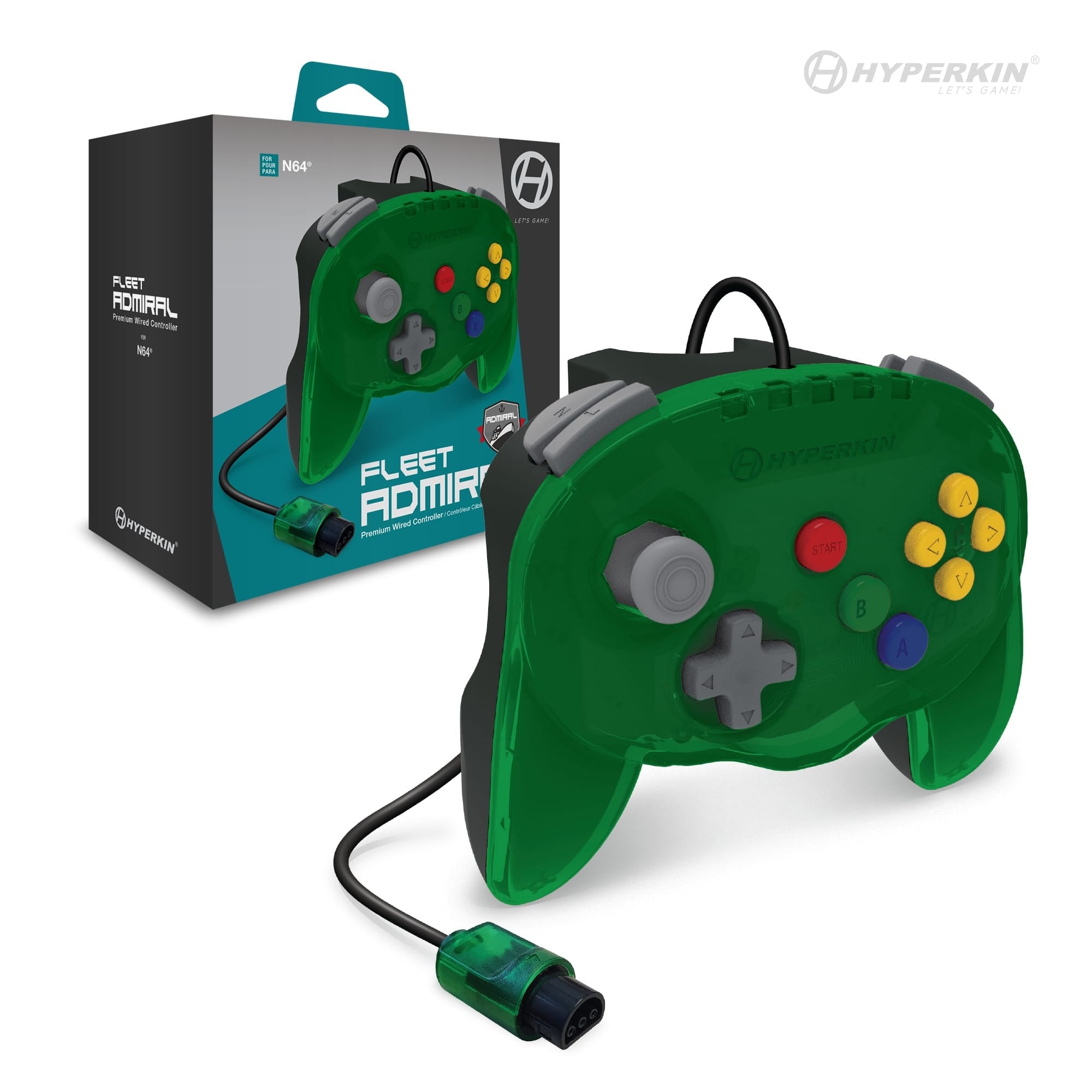 "Fleet Admiral" Premium Wired Controller - Jade Fleet