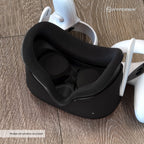 GelShell Headset Silicone Skin & Lens Cover Set - Black