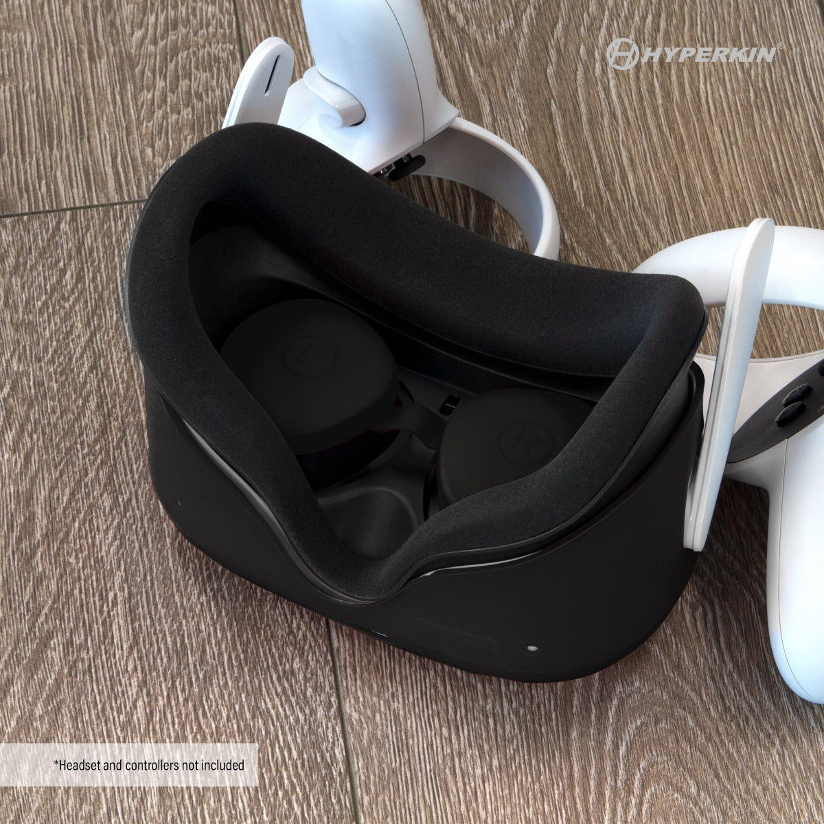 GelShell Headset Silicone Skin & Lens Cover Set - Black