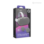 GelShell Headset Silicone Skin & Lens Cover Set - Gray