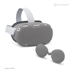 GelShell Headset Silicone Skin & Lens Cover Set - Gray