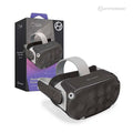 Black VR headset with Hyperkin branding and packaging on a white background