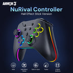 "NuRival" Wireless Hall Effect Stick Game Controller