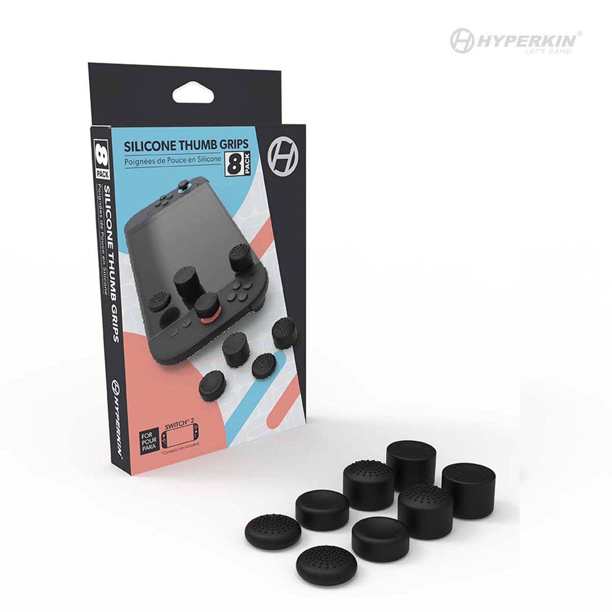 Pro Series Silicone Thumb Grips (8pk) - Hyperkin