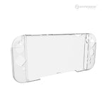 Clear phone case with Hyperkin logo on a white background