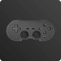 pixel art wireless controller
