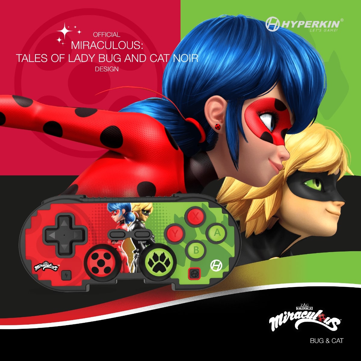 Pixel Art Miraculous Controller