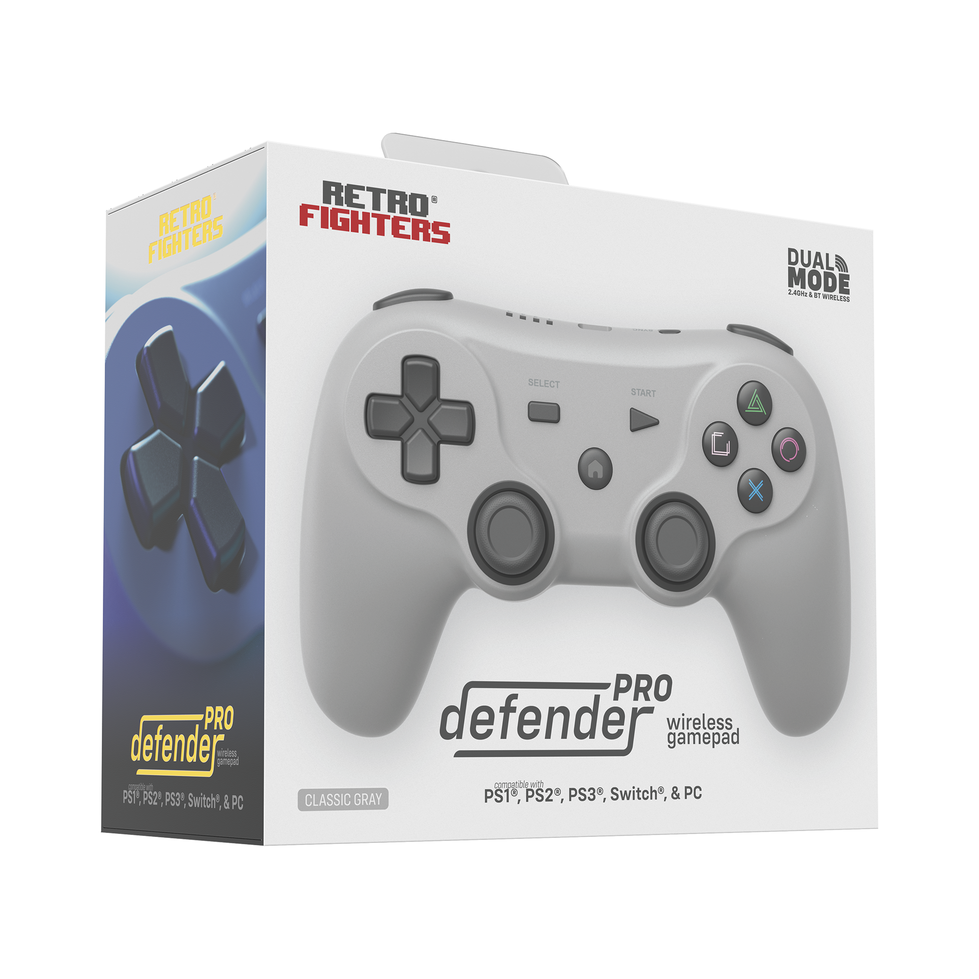 Defender Pro Series Wireless Controller - Gray