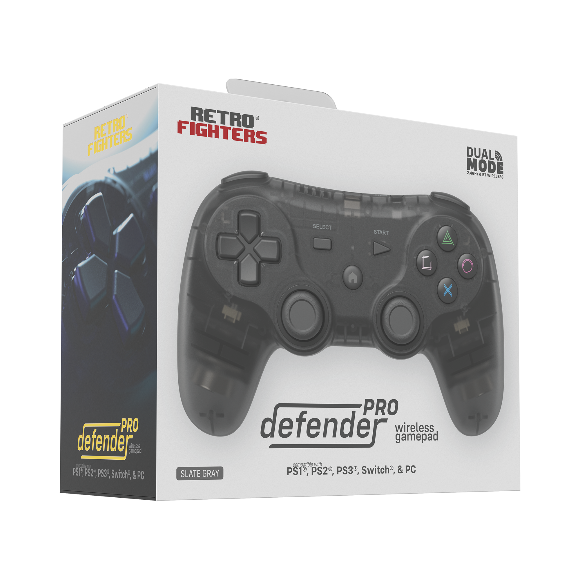 Defender Pro Series Wireless Controller - Smoke